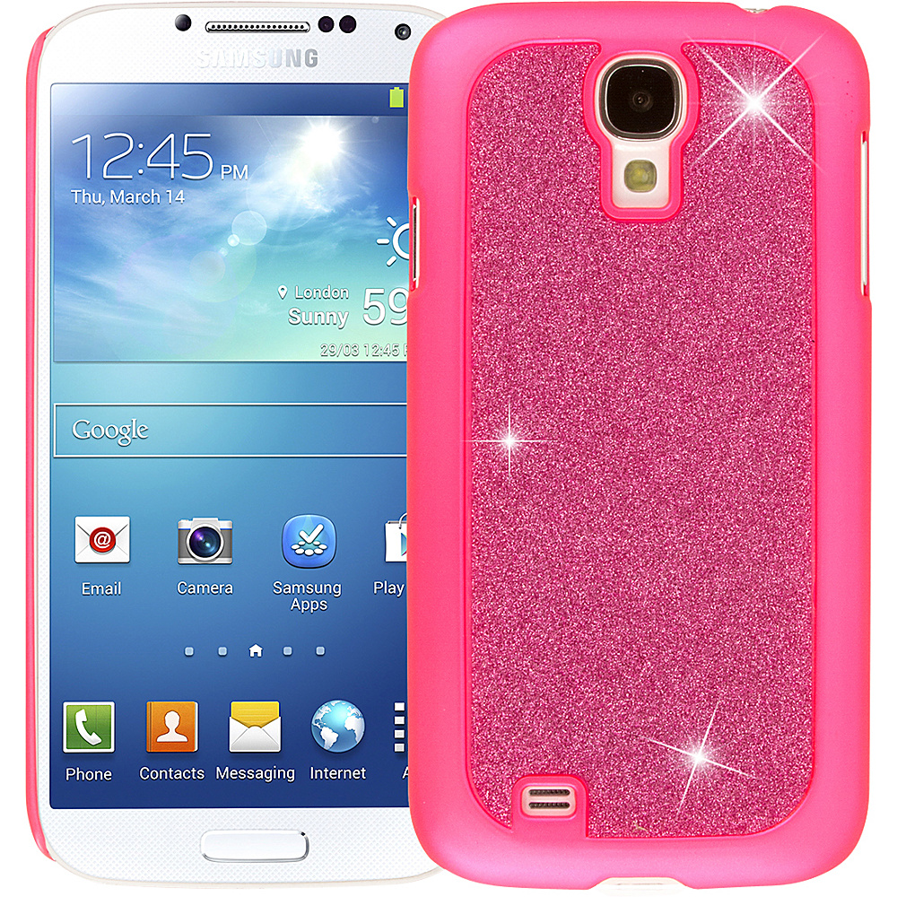 EMPIRE GLITZ Glitter Glam Case for Samsung Galaxy S4 Hot Pink EMPIRE Electronic Cases