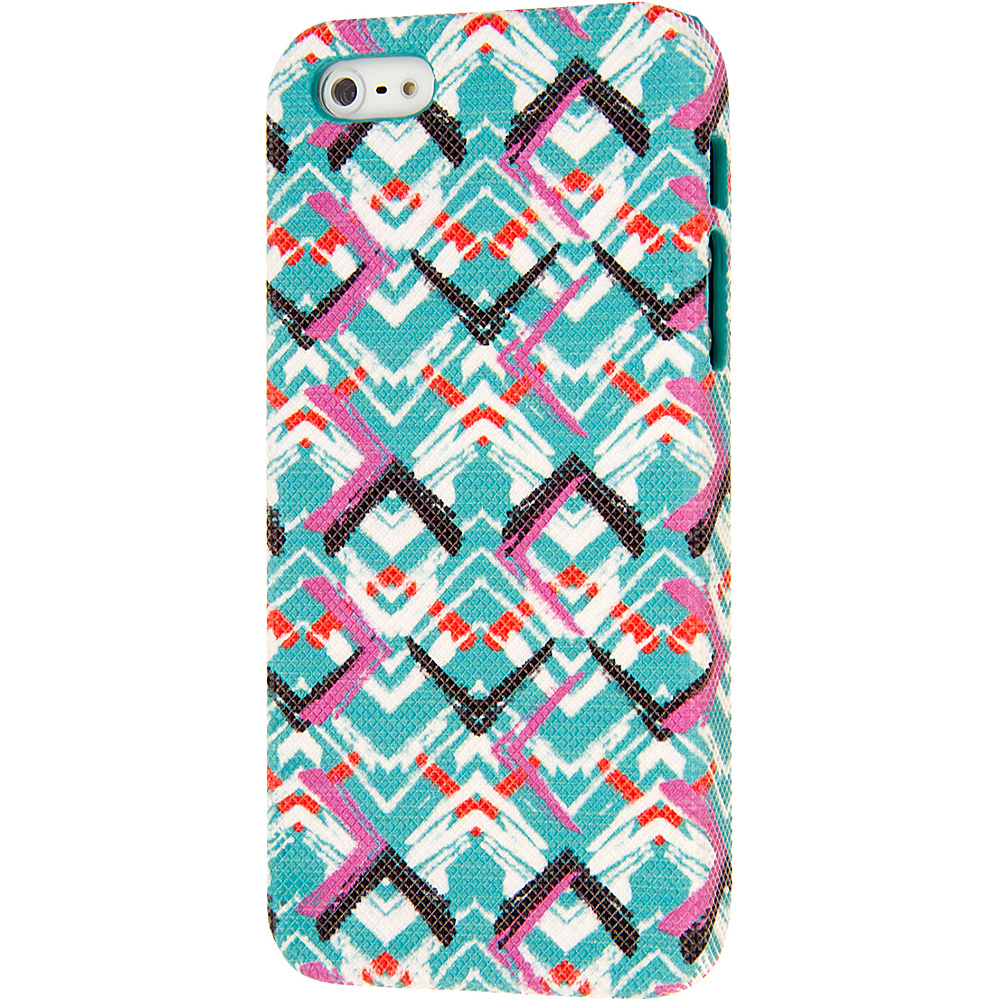 EMPIRE Signature Series Case for Apple iPhone 5 5S Purple Mint Waves EMPIRE Personal Electronic Cases