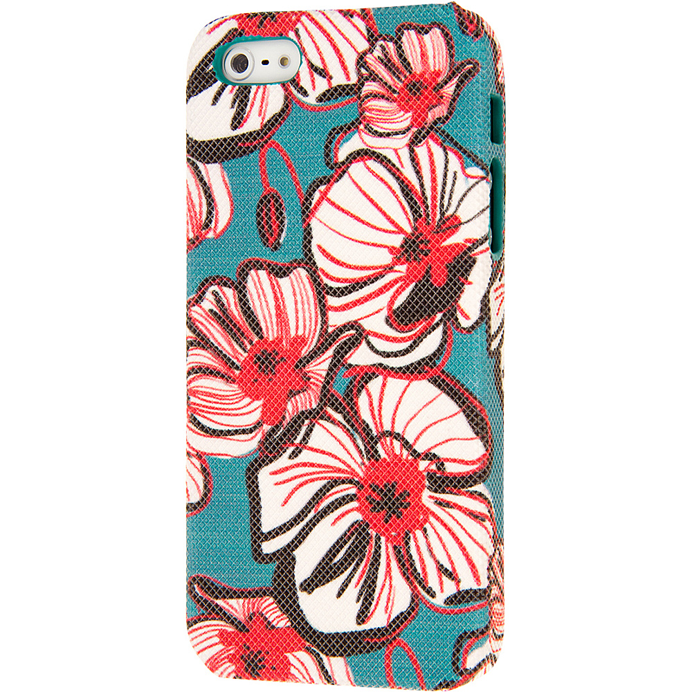 EMPIRE Signature Series Case for Apple iPhone 5 5S Bold Teal Floral EMPIRE Personal Electronic Cases