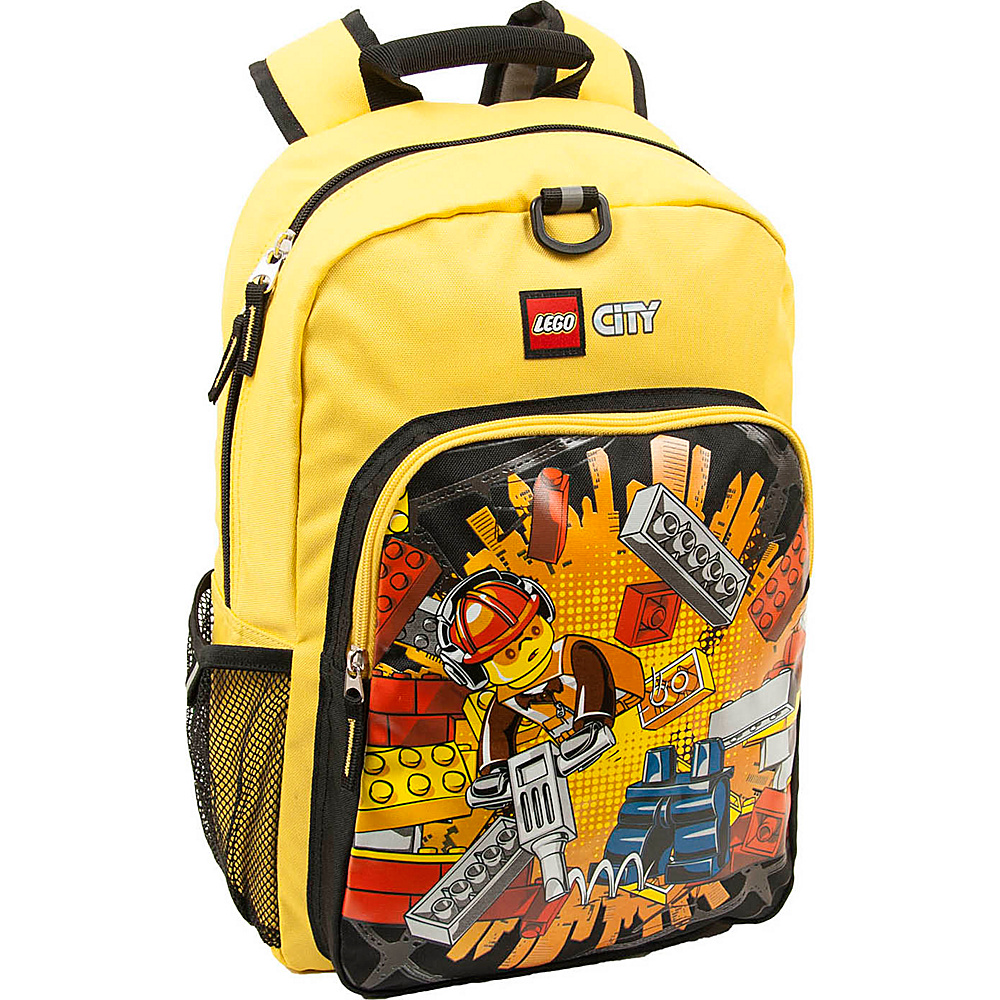 LEGO City Deconstruction Boom! Backpack Yellow LEGO Everyday Backpacks