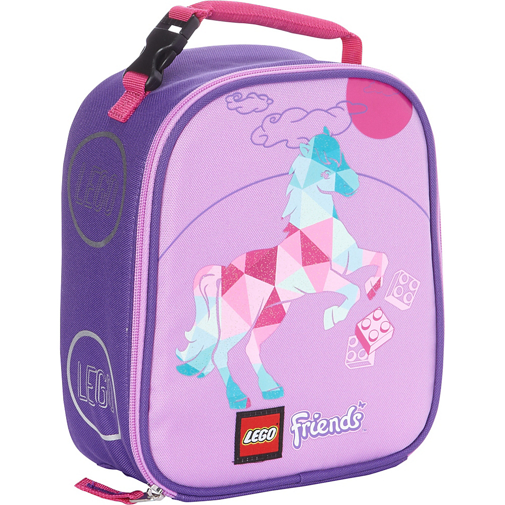 LEGO Friends Geo Pony Vertical Lunch Box Purple LEGO Travel Coolers