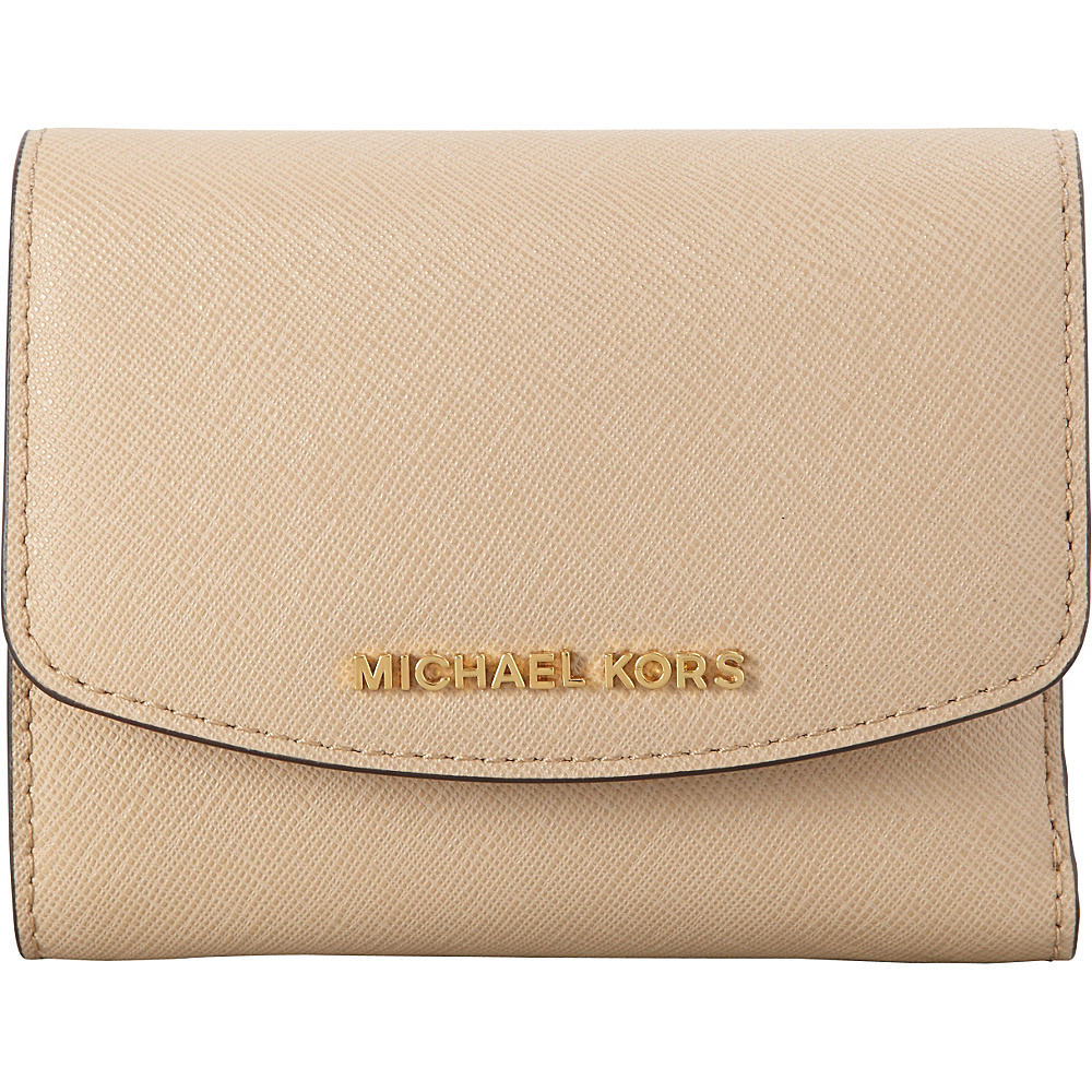 MICHAEL Michael Kors Ava Carryall Card Case Bisque MICHAEL Michael Kors Ladies Small Wallets