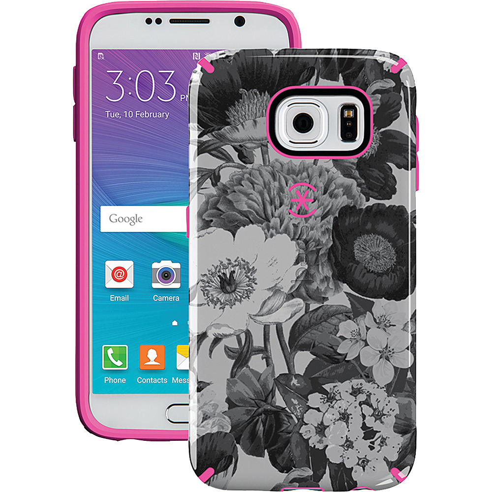 Speck Samsung Galaxy S 6 Candyshell Inked Case Gray Pink Speck Electronic Cases