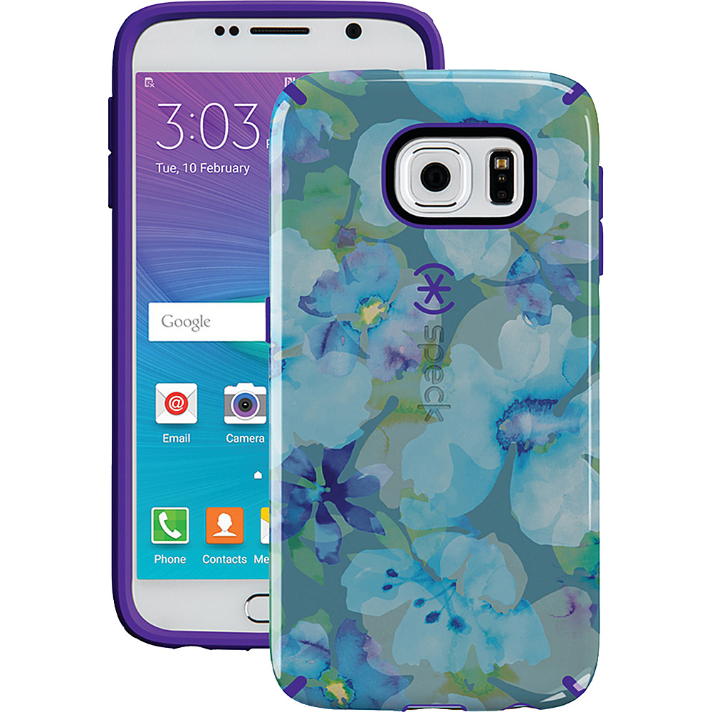 Speck Samsung Galaxy S 6 Candyshell Inked Case Blue Purple Speck Electronic Cases