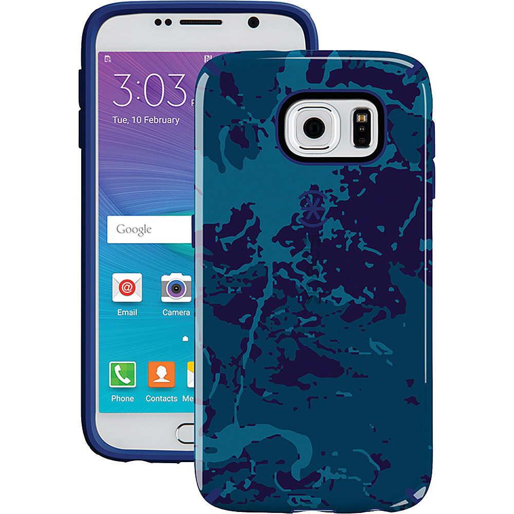 Speck Samsung Galaxy S 6 Candyshell Inked Case Blue Speck Electronic Cases