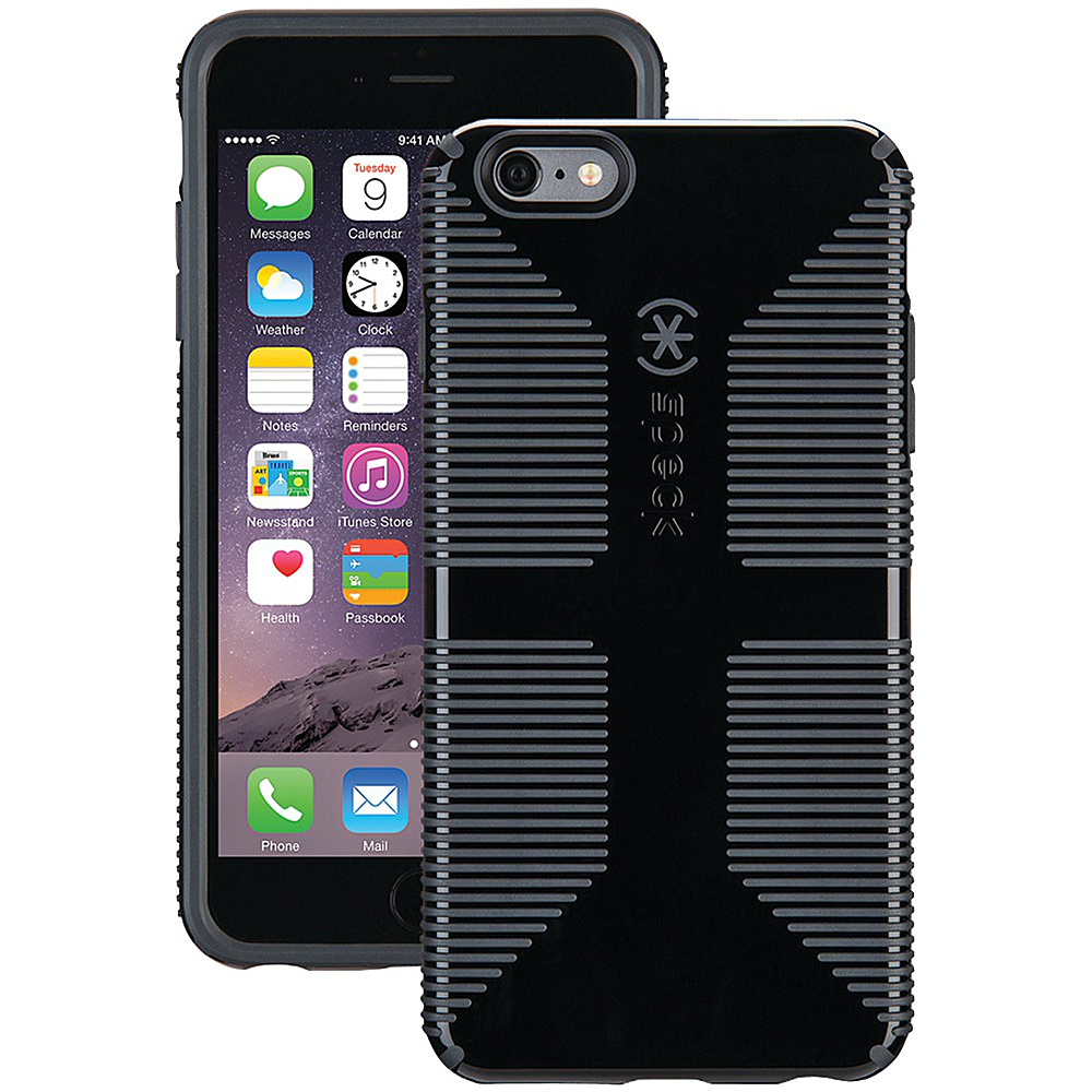 Speck IPhone 6 Plus 6s Plus Candyshell Grip Case Black Slate Gray Speck Electronic Cases