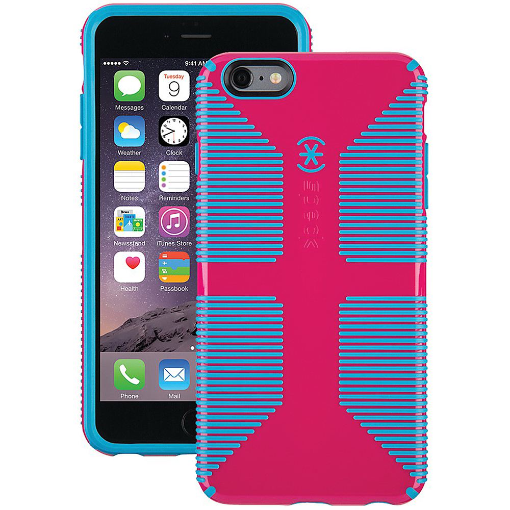 Speck IPhone 6 Plus 6s Plus Candyshell Grip Case Lipstick Pink Jay Blue Speck Electronic Cases