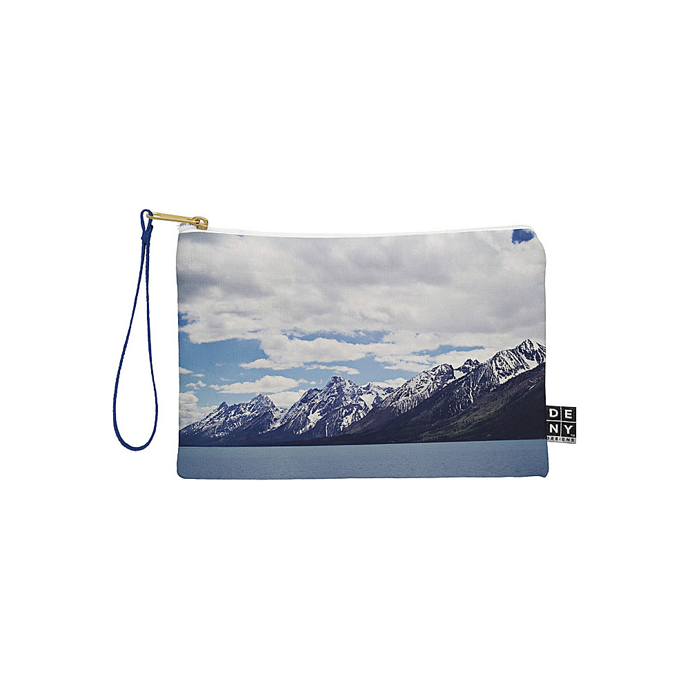 DENY Designs Leah Flores Pouch Ice Blue Grand Tetons x Colter Bay DENY Designs Travel Wallets