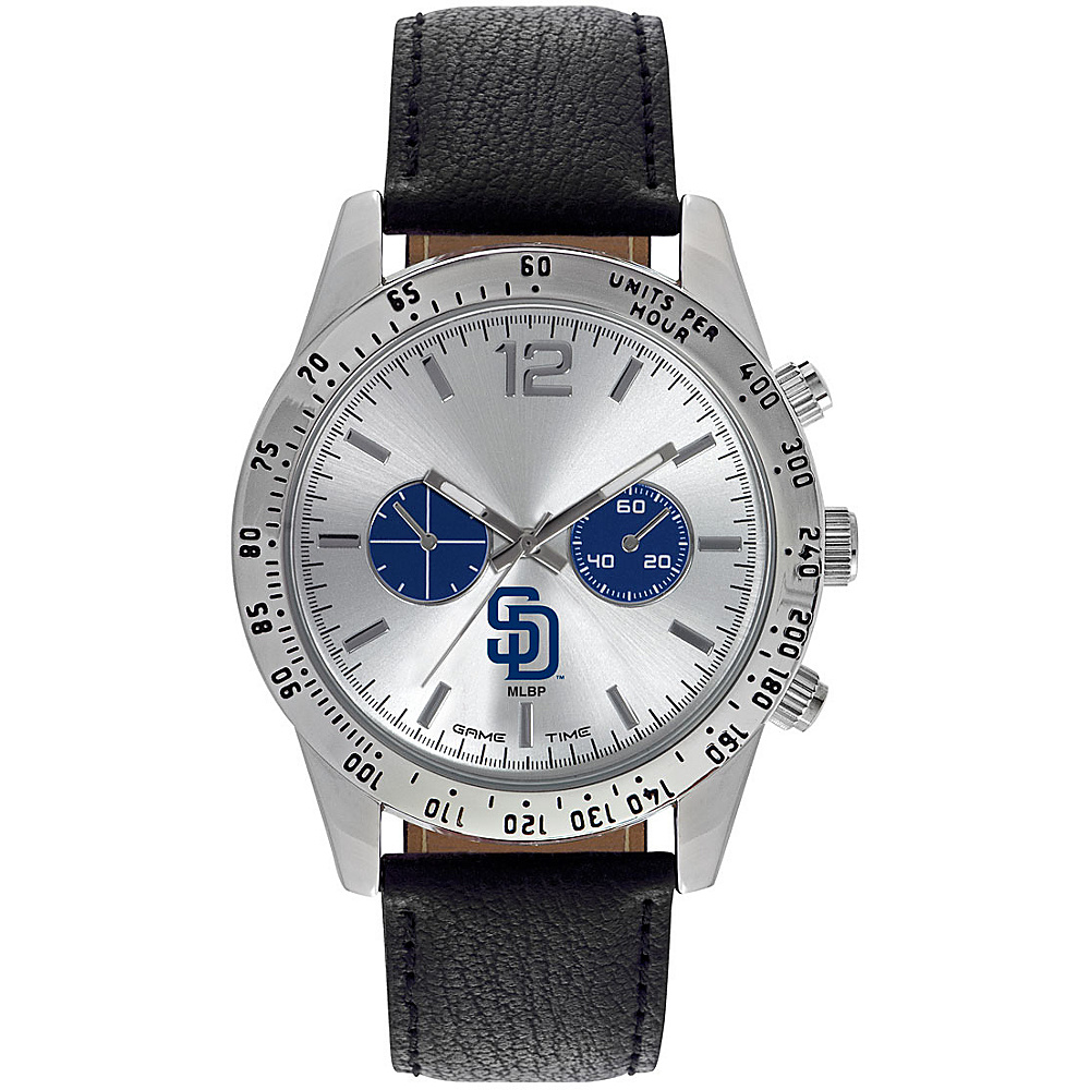 Game Time Mens Letterman MLB Watch San Diego Padres Game Time Watches