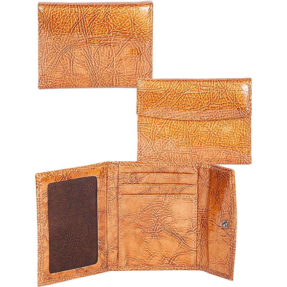 Scully Leather Card Case Brown Scully Women s Wallets