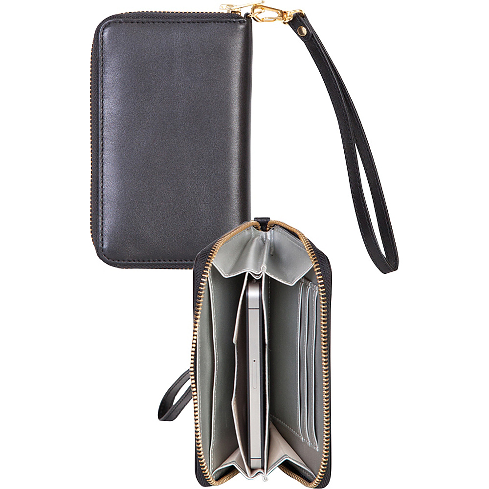 Scully Phone Wallet Black Scully Women s Wallets