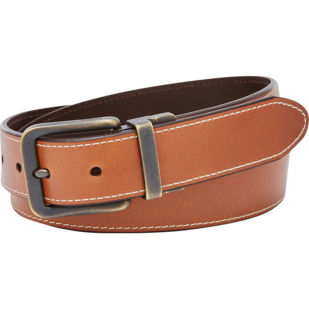 Fossil Fitz Reversible Belt Brown Size 34 Fossil Other Fashion Accessories