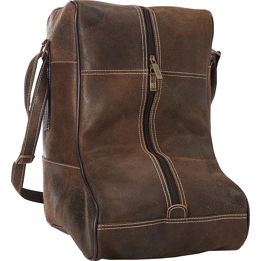 ClaireChase Ranchero Boot Bag Distressed Brown ClaireChase Luggage Accessories