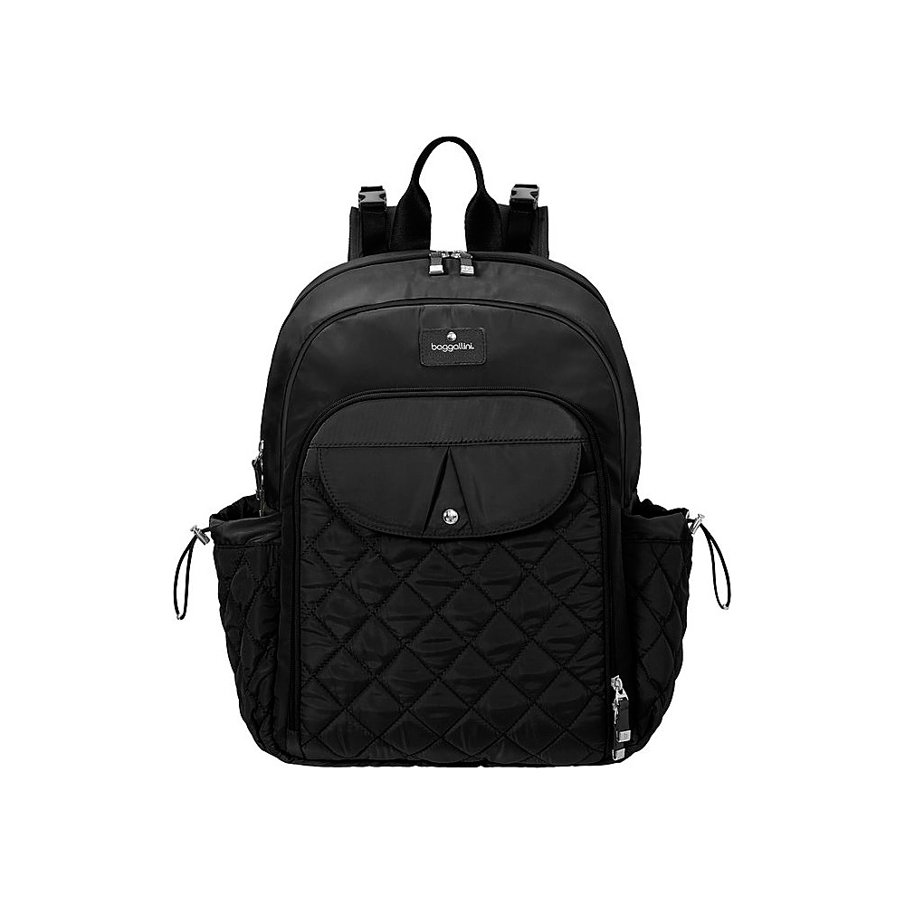baggallini Ready To Run Baby Backpack Black baggallini Diaper Bags Accessories