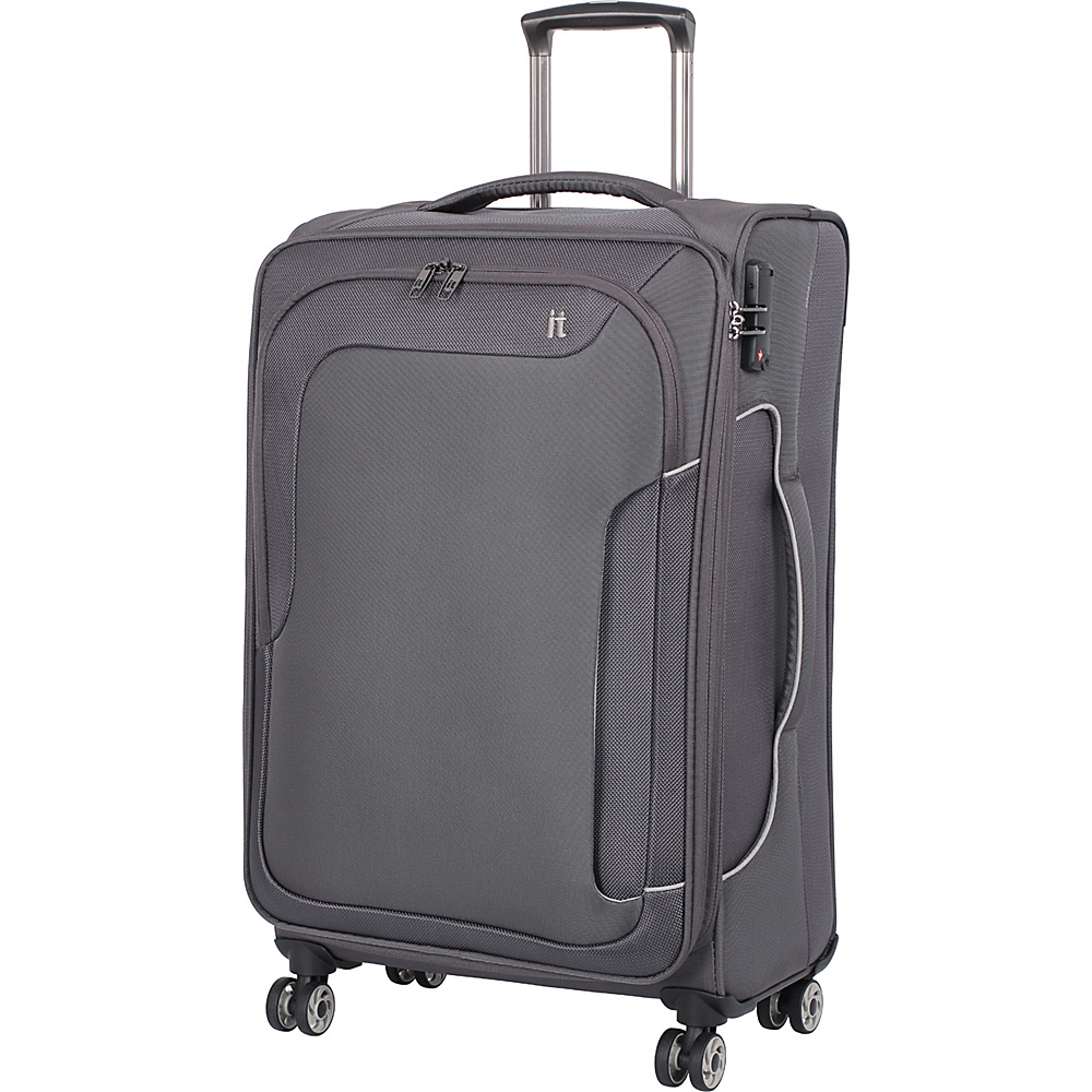 it luggage Amsterdam III 8 Wheel Spinner 27.6 inch Magnet it luggage Softside Checked