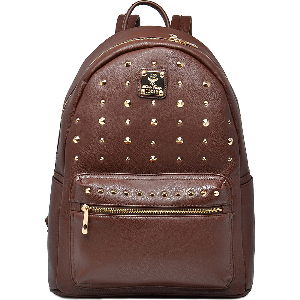 MKF Collection Valo Fashion Backpack Coffee MKF Collection Everyday Backpacks