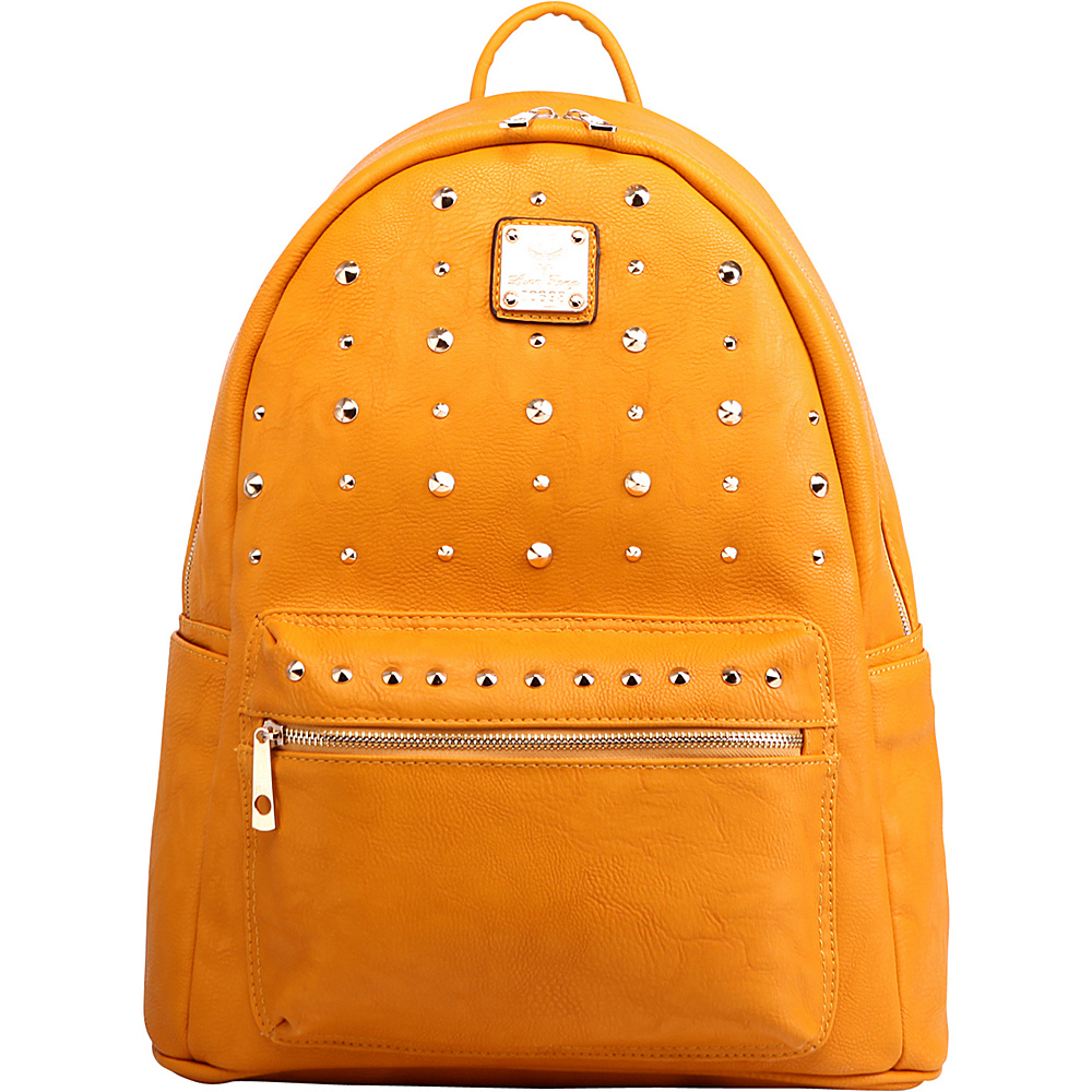 MKF Collection Valo Fashion Backpack Yellow MKF Collection Everyday Backpacks