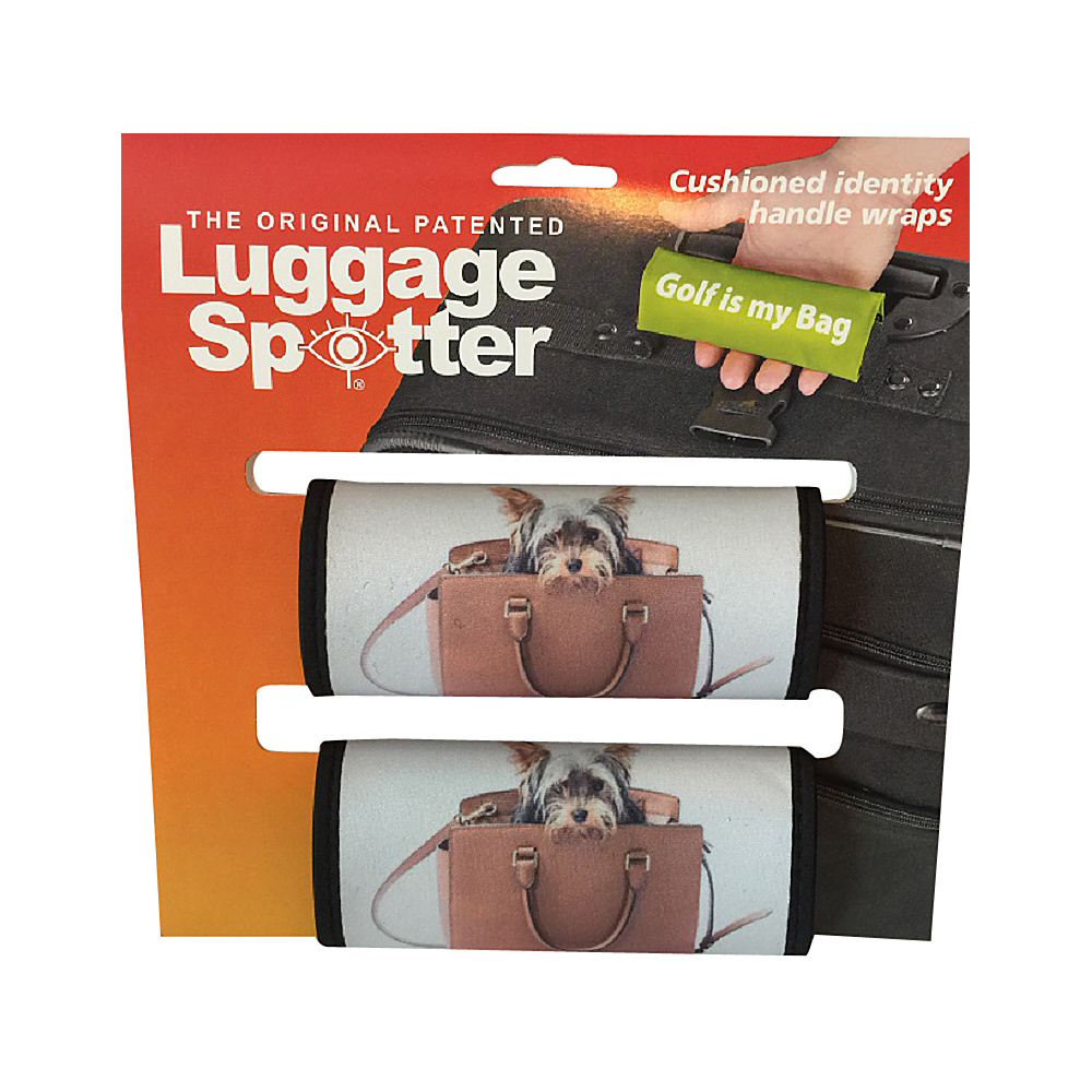 Luggage Spotters Handle Wraps 2 Pack Purse Dog Luggage Spotters Luggage Accessories