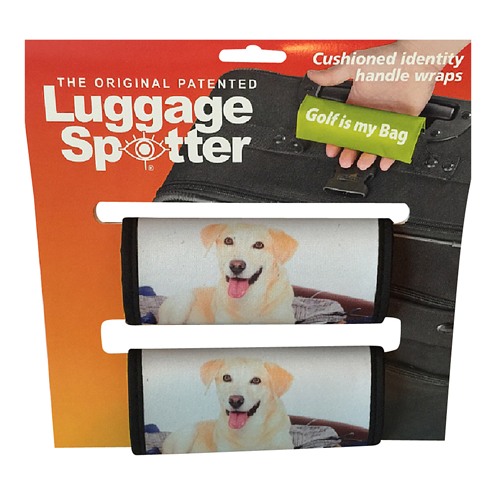Luggage Spotters Handle Wraps 2 Pack Golden Dog Luggage Spotters Luggage Accessories