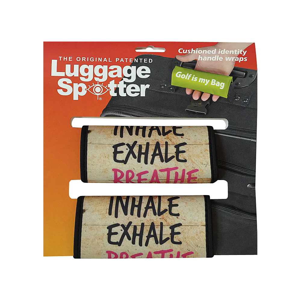 Luggage Spotters Handle Wraps 2 Pack Inhale Luggage Spotters Luggage Accessories