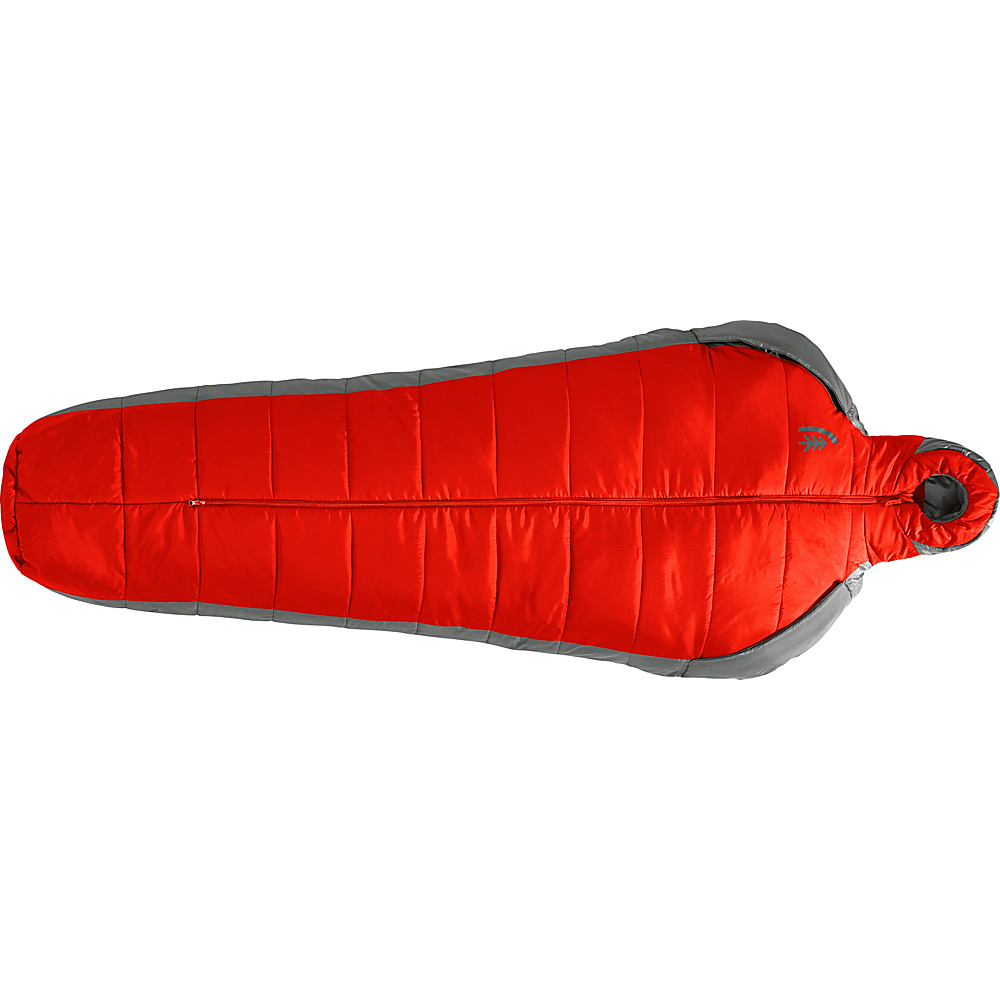 Sierra Designs Mobile Mummy SYN 37 Degree Long Sleeping Bag Pompeian Red Smoked Pearl Sierra Designs Outdoor Accessories