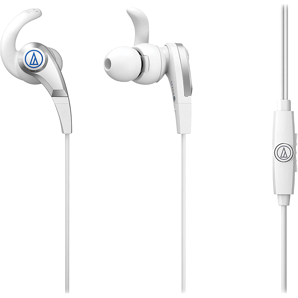 Audio Technica ATH CKX5ISWH SonicFuel In Ear Headphones White Audio Technica Headphones Speakers