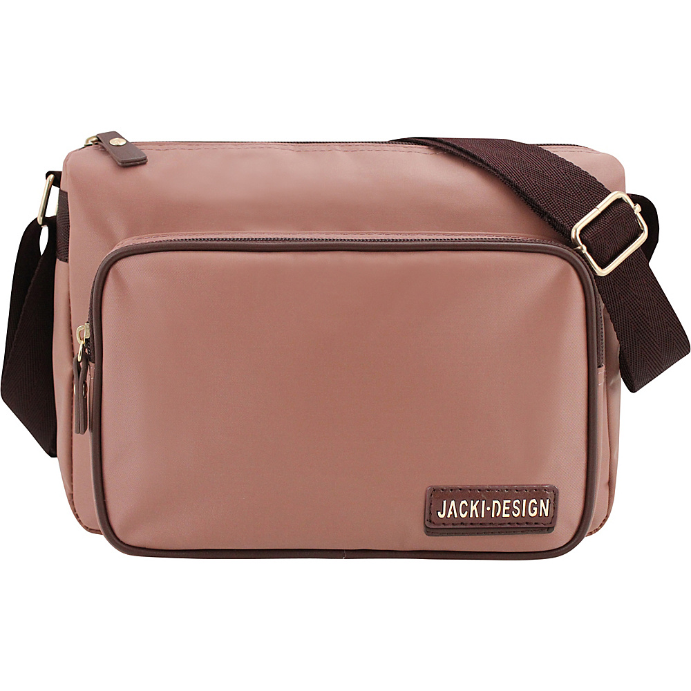 Jacki Design Essential Deluxe Messenger Bag Rose Jacki Design Messenger Bags