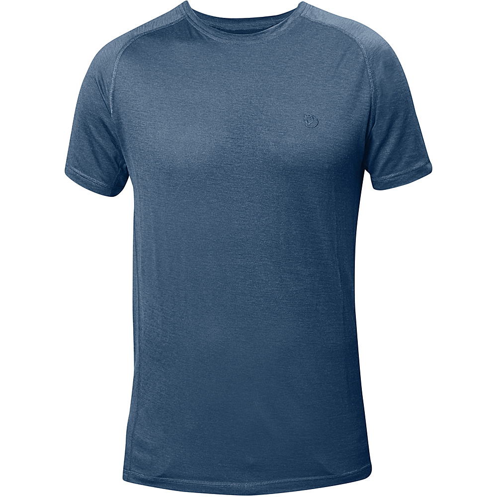 Fjallraven Abisko Trail T Shirt 2XL Uncle Blue Fjallraven Men s Apparel
