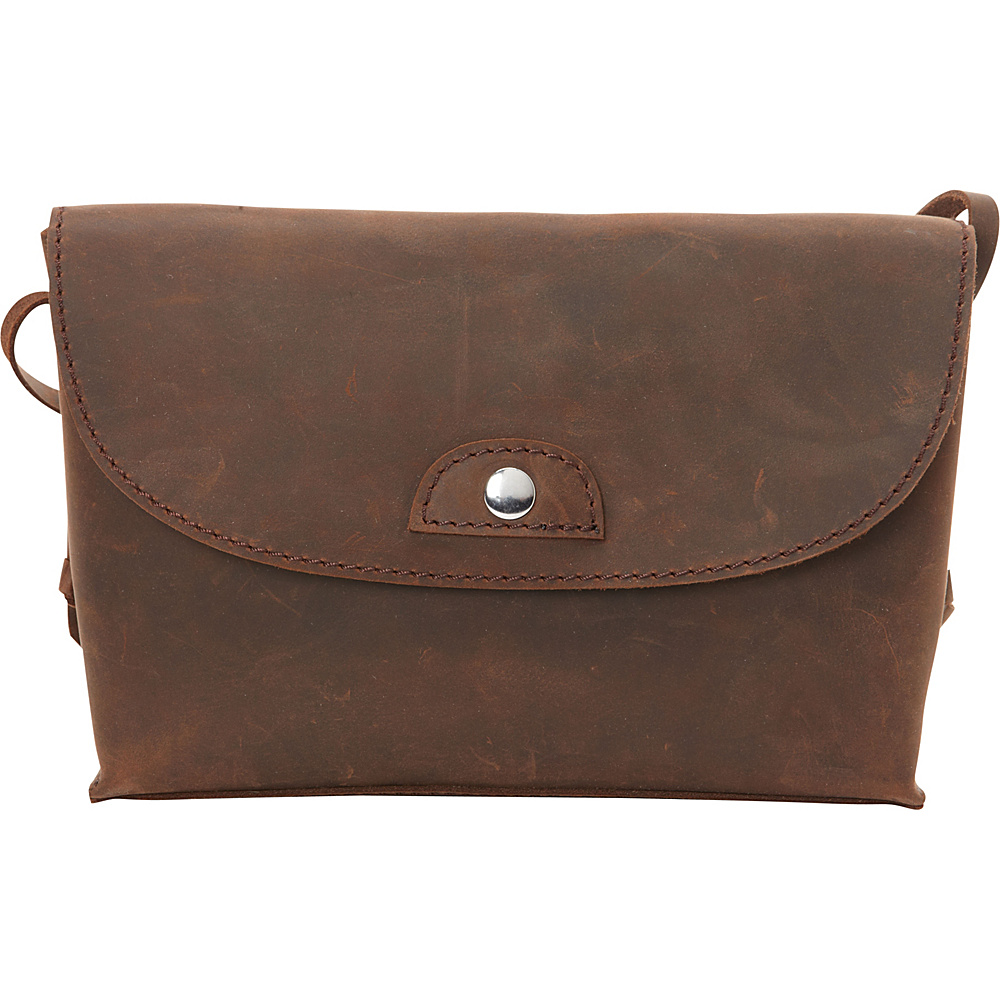 Vagabond Traveler Cowhide Leather Slim Shoulder Bag Distress Vagabond Traveler Leather Handbags