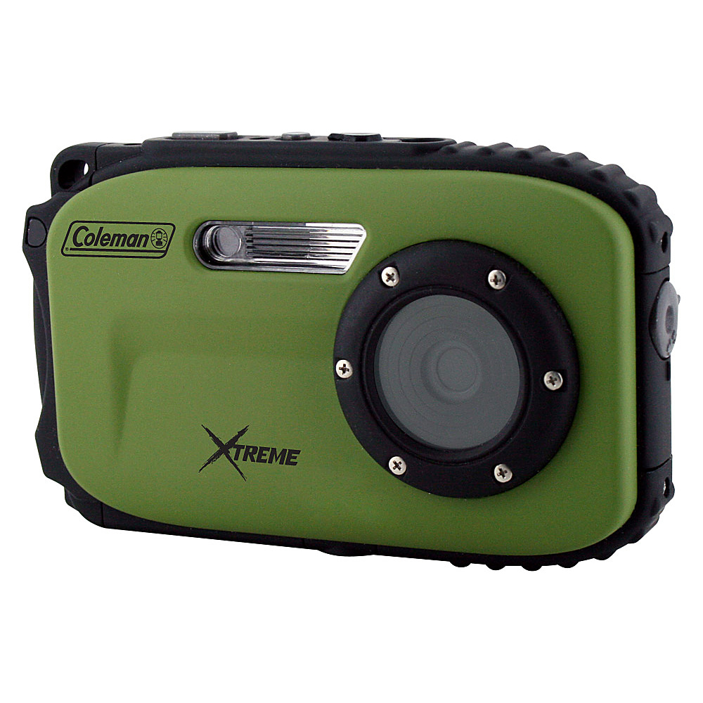 Coleman Xtreme 16.0 MP Underwater Digital Video Camera Waterproof to 33 ft Green Coleman Cameras