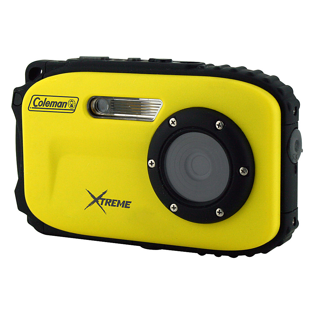 Coleman Xtreme 16.0 MP Underwater Digital Video Camera Waterproof to 33 ft Yellow Coleman Cameras