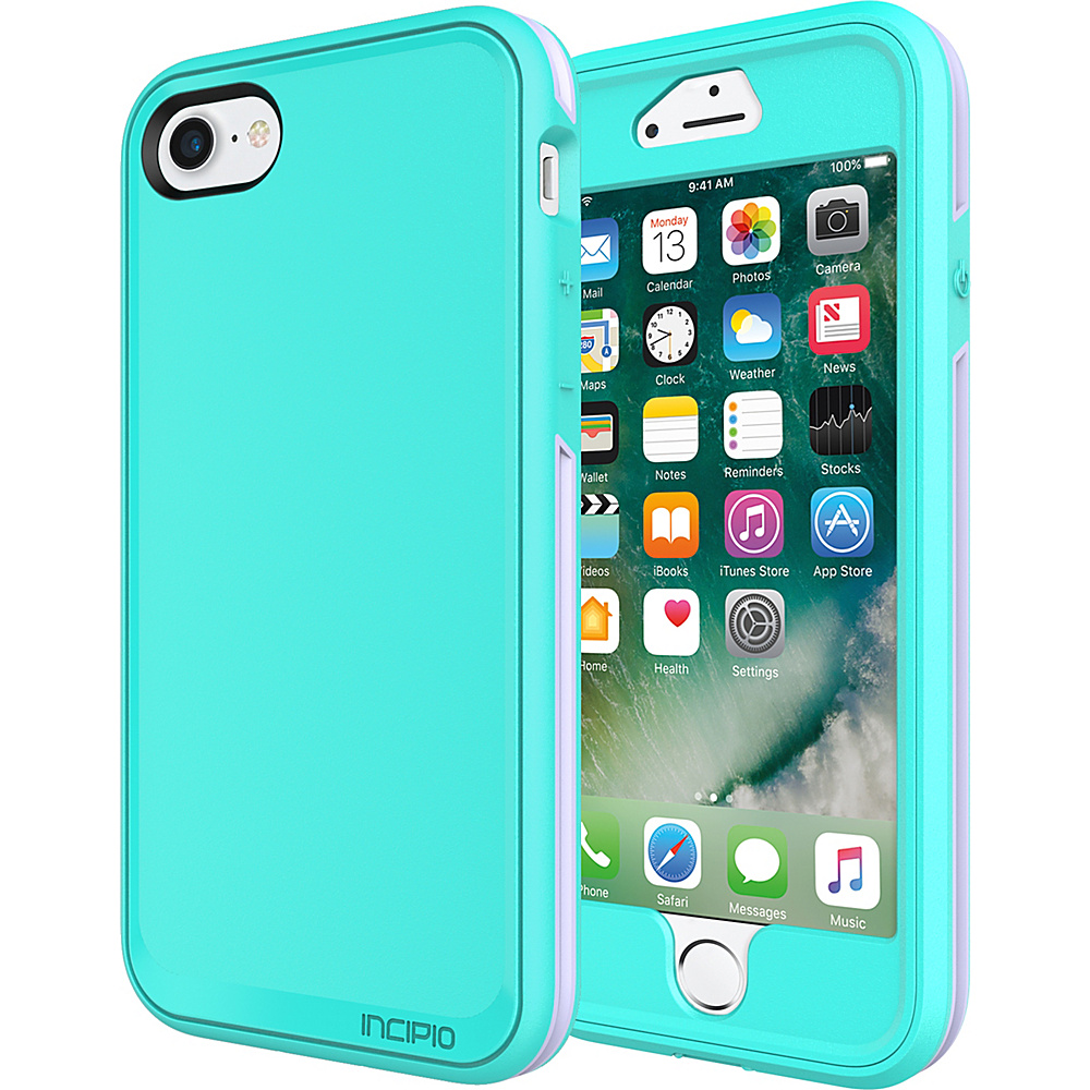 Incipio Performance Series Max for iPhone 7 Turquoise Dusty Grape TDG Incipio Electronic Cases