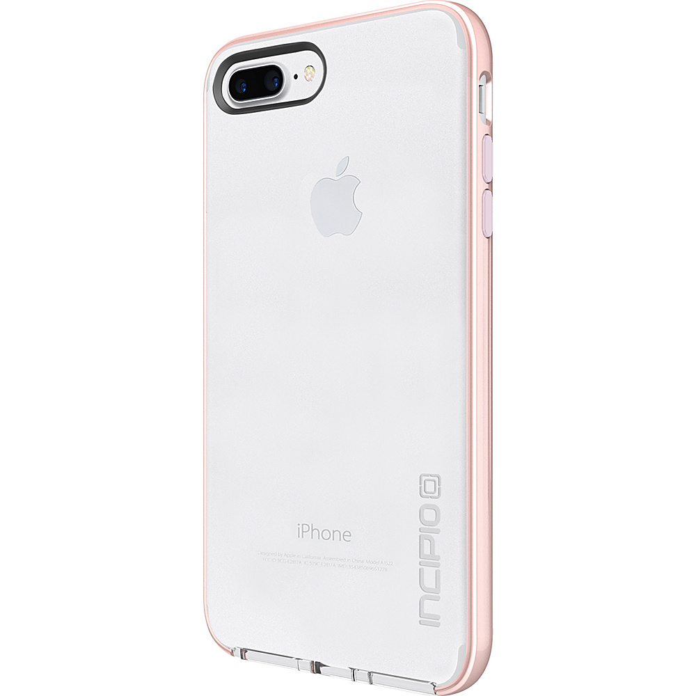 Incipio Reprieve [LUX] for iPhone 7 Plus Clear Iridescent Rose Gold Blush Pink CRP Incipio Electronic Cases