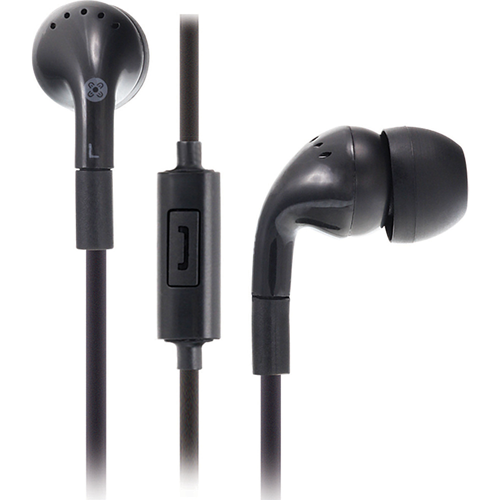 Moki Noise Isolation Earbuds Black Moki Headphones Speakers