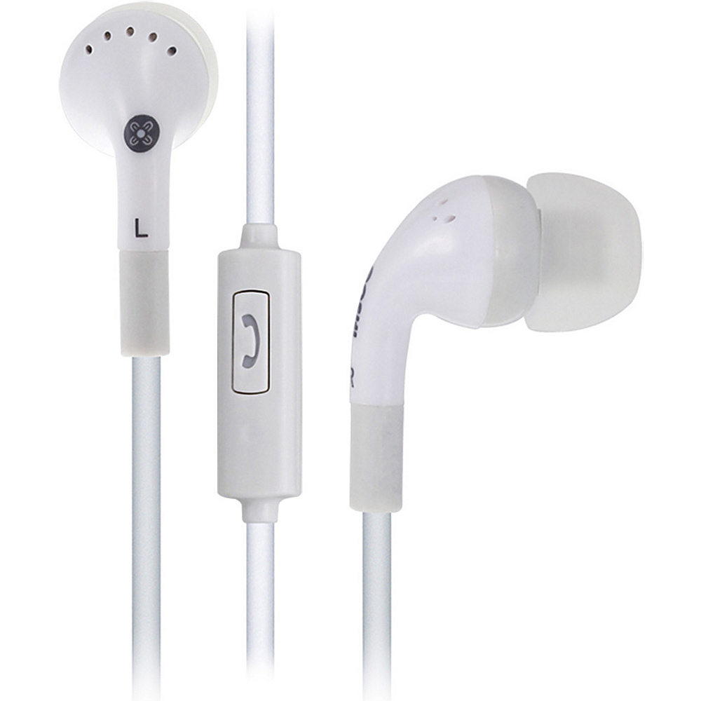Moki Noise Isolation Earbuds White Moki Headphones Speakers