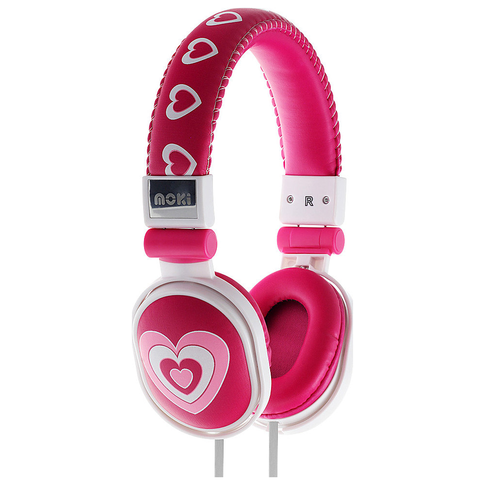 Moki Popper Headphones Hearts 3 Moki Headphones Speakers