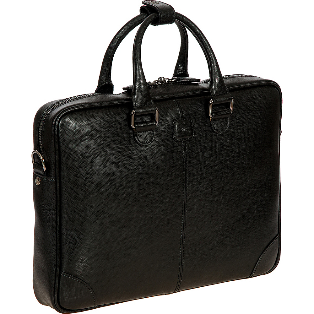 BRIC S Varese Business Briefcase Small Black BRIC S Non Wheeled Business Cases