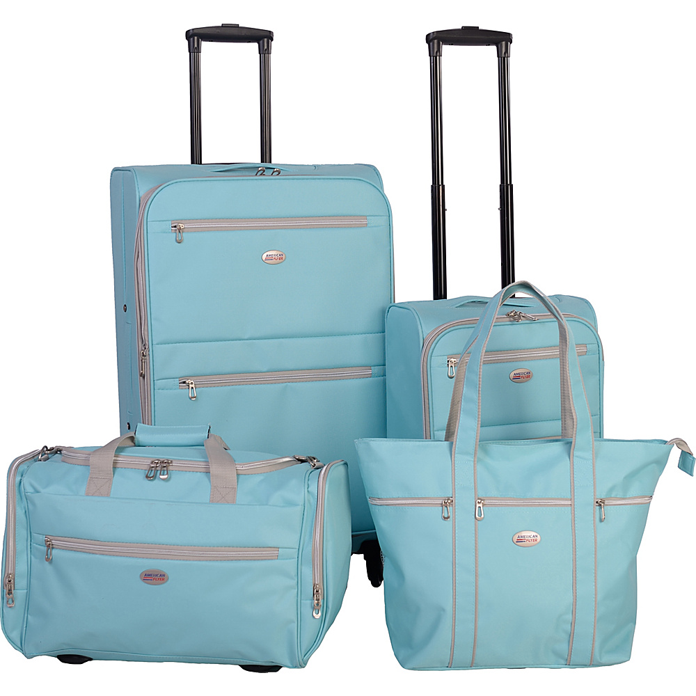 American Flyer Perfect 4 Piece Luggage Set Mint American Flyer Luggage Sets
