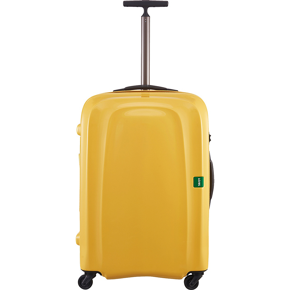 Lojel Lumo 26.5 Medium Spinner Luggage Mustard Lojel Softside Checked