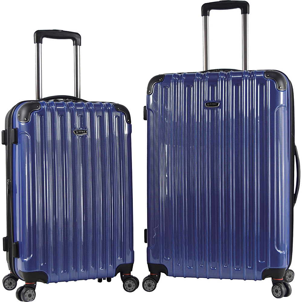 Travelers Club Luggage Icarus 2pc Hardside Luggage Blue Travelers Club Luggage Luggage Sets