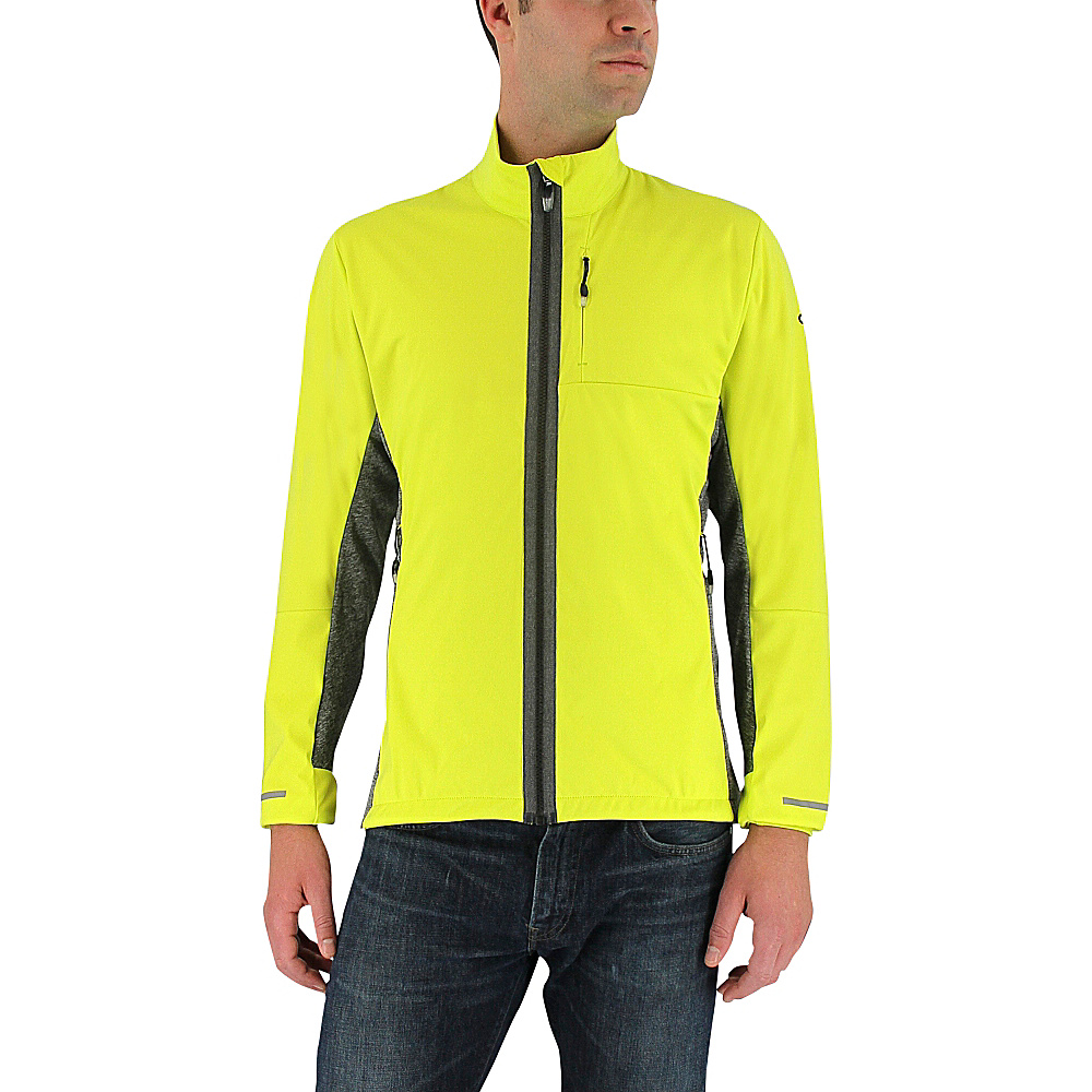 adidas apparel Mens Xperior Softshell Jacket XL Shock Slime adidas apparel Men s Apparel