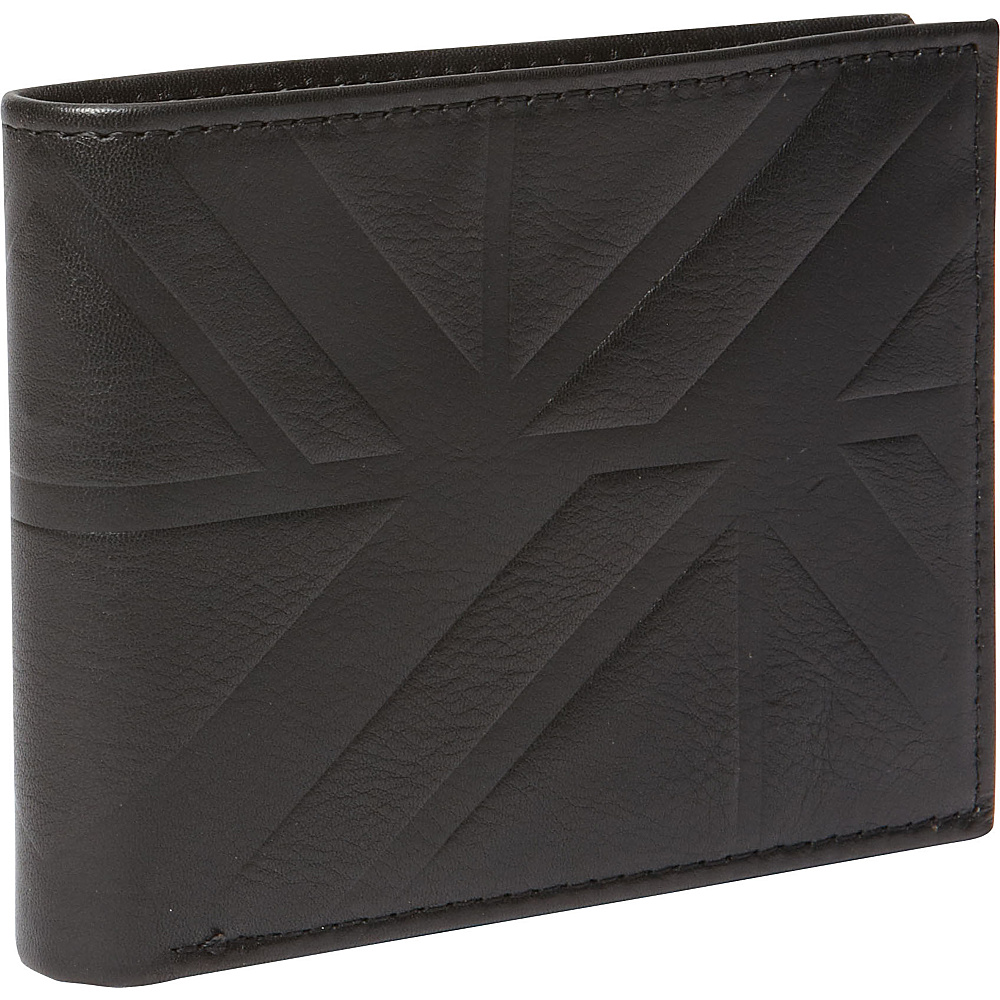 Ben Sherman Luggage Woodside Park Leather RFID Five Pocket Billfold Wallet Black Ben Sherman Luggage Men s Wallets