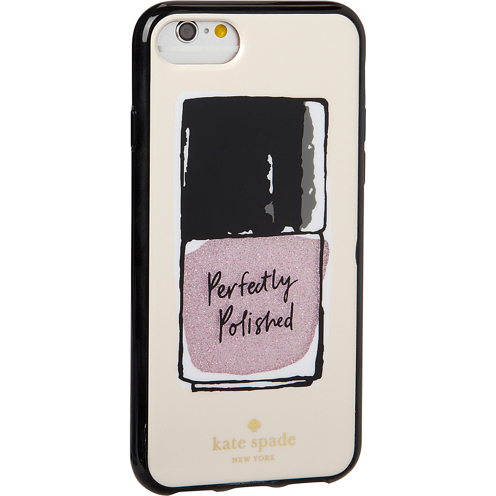 kate spade new york Perfectly Polished iPhone 7 Case Cream Multi kate spade new york Electronic Cases