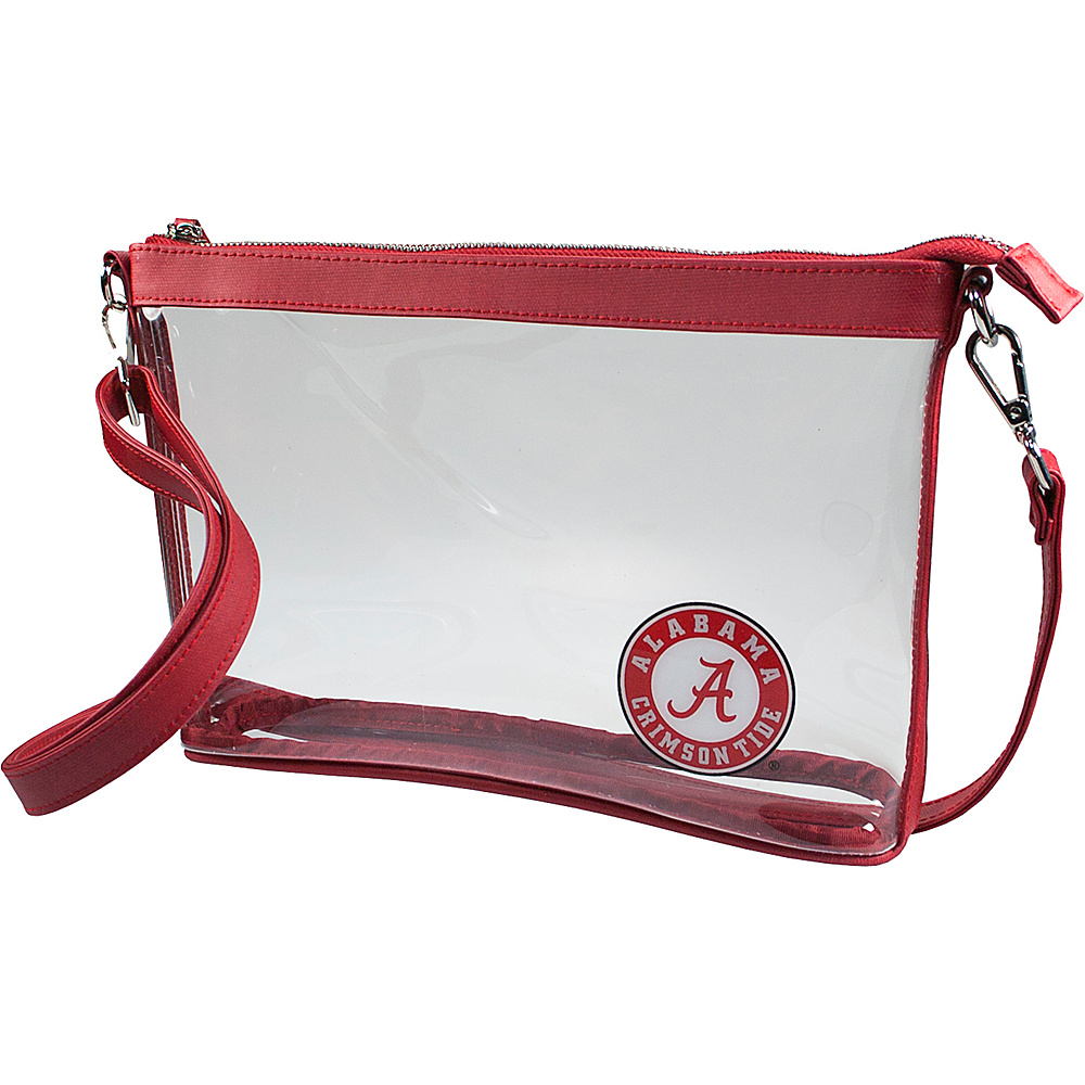 Capri Designs Large NCAA Crossbody Licensed University of Alabama Capri Designs Manmade Handbags
