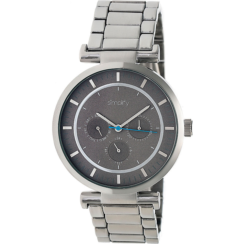 Simplify The 4800 Unisex Watch Silver Silver Grey Simplify Watches