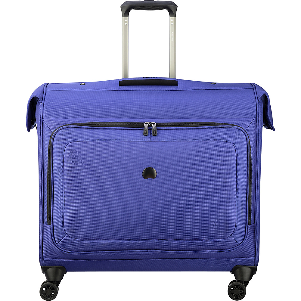 Delsey Cruise Lite Soft Spinner Trolley Garment Bag Blue Delsey Garment Bags