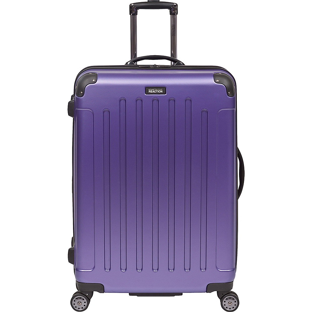 Kenneth Cole Reaction Renegade 28 Hardside 8 Wheel Expandable Checked Luggage Purple Kenneth Cole Reaction Hardside Checked