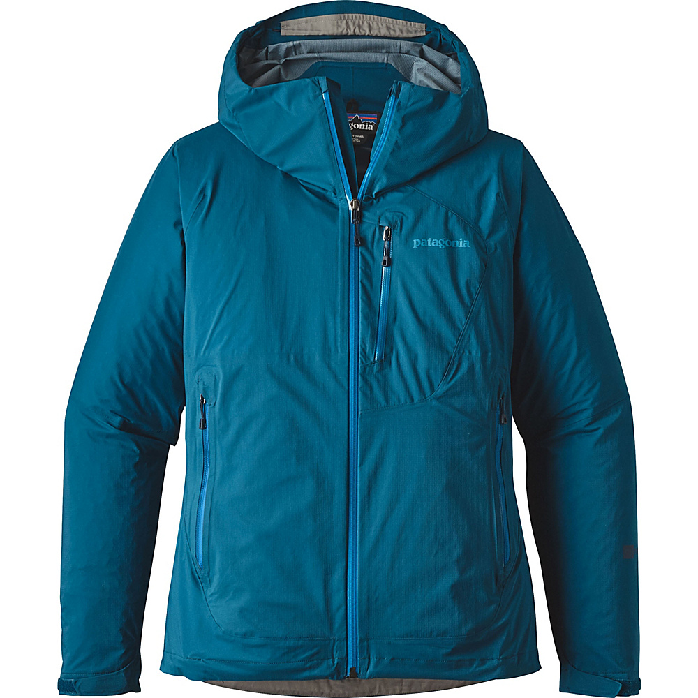 Patagonia Womens Stretch Rainshadow Jacket XL Big Sur Blue Patagonia Men s Apparel