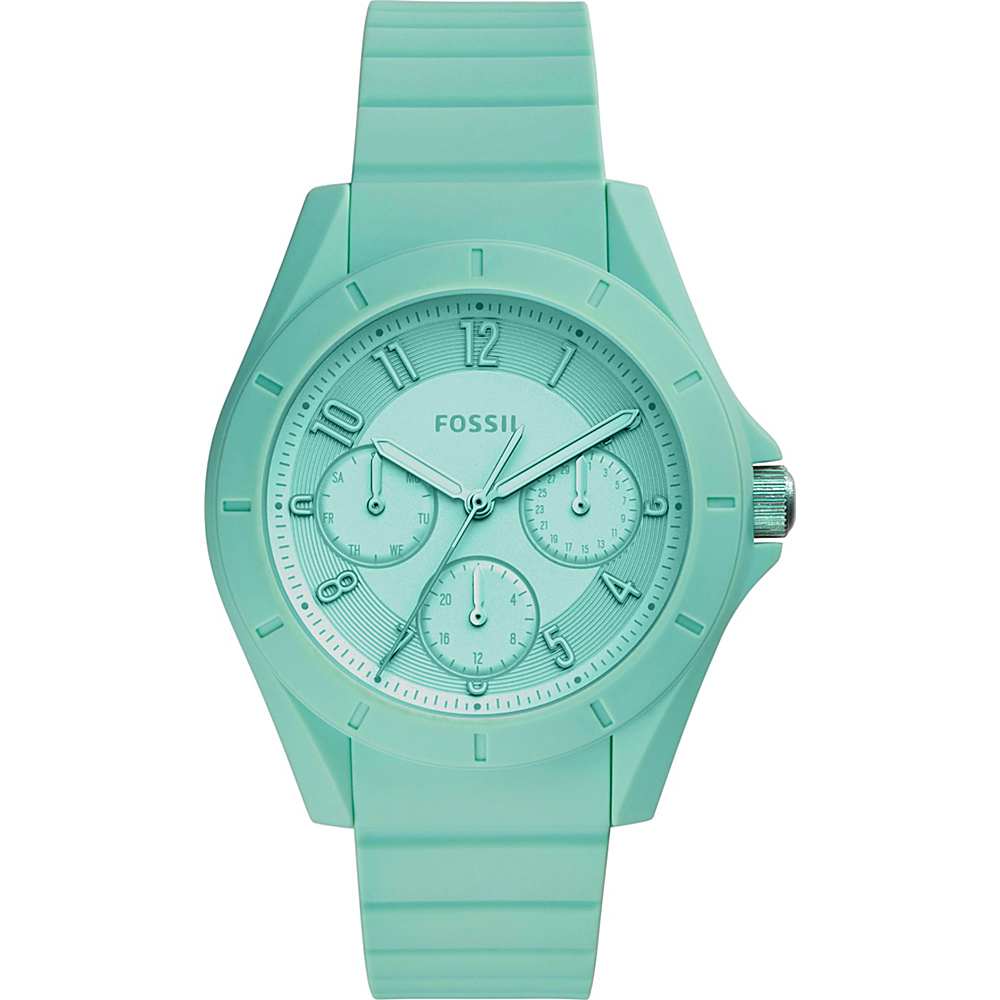 Fossil Poptastic Multifunction Silicone Watch Green Fossil Watches