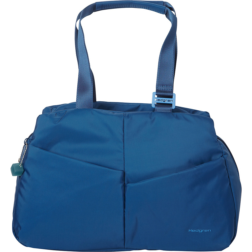 Hedgren Logica Shoulder Bag 03 Version Morrocan Blue Hedgren Fabric Handbags